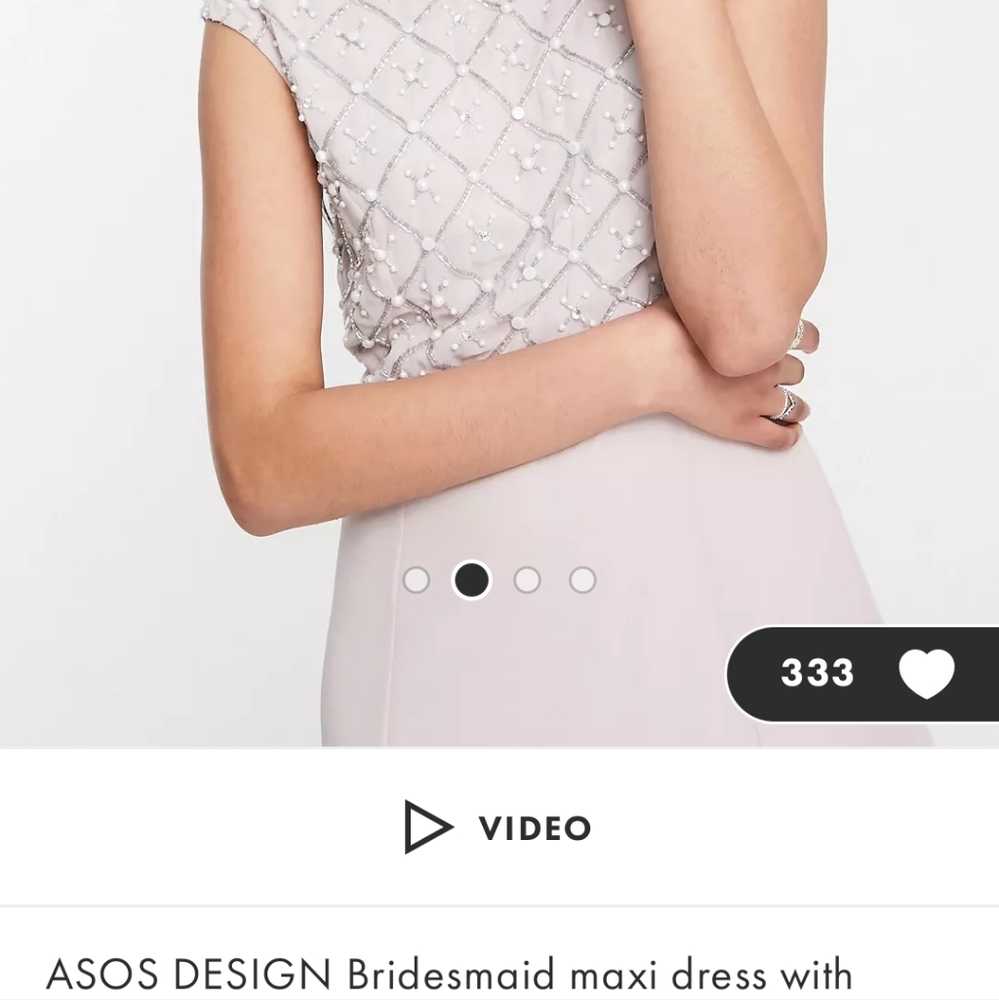 Beautiful dress in light lilac color,bridesmaid,party guest